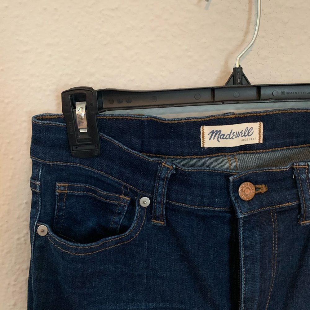 Madewell high riser skinny jeans Davis wash - Picture 3 of 7